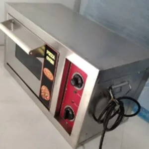 Electric Pizza Oven 8 Inch Stainless Steel