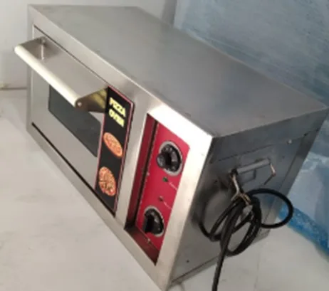 Electric Pizza Oven 8 Inch Stainless Steel