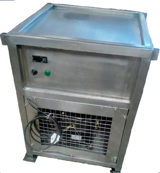 Roll Ice Cream Machine - 24 X 24 Inch Tawa