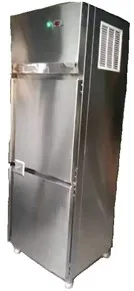 Vertical Freez Double Door stainless steel freezer