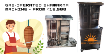 Thumbnail of Gas-Operated Shawarma Machine for perfect meat roasting